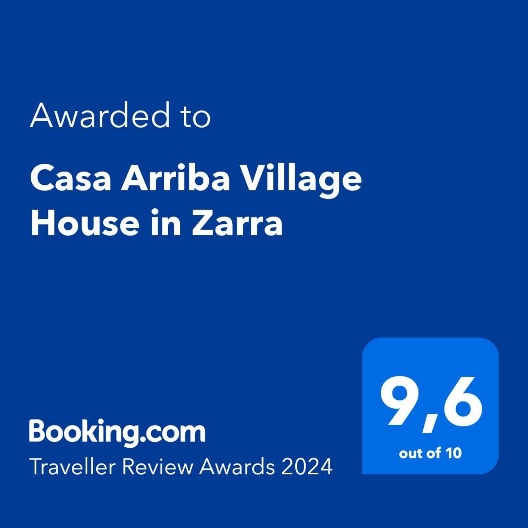 Casa Arriba Village House In Zarra Exterior foto
